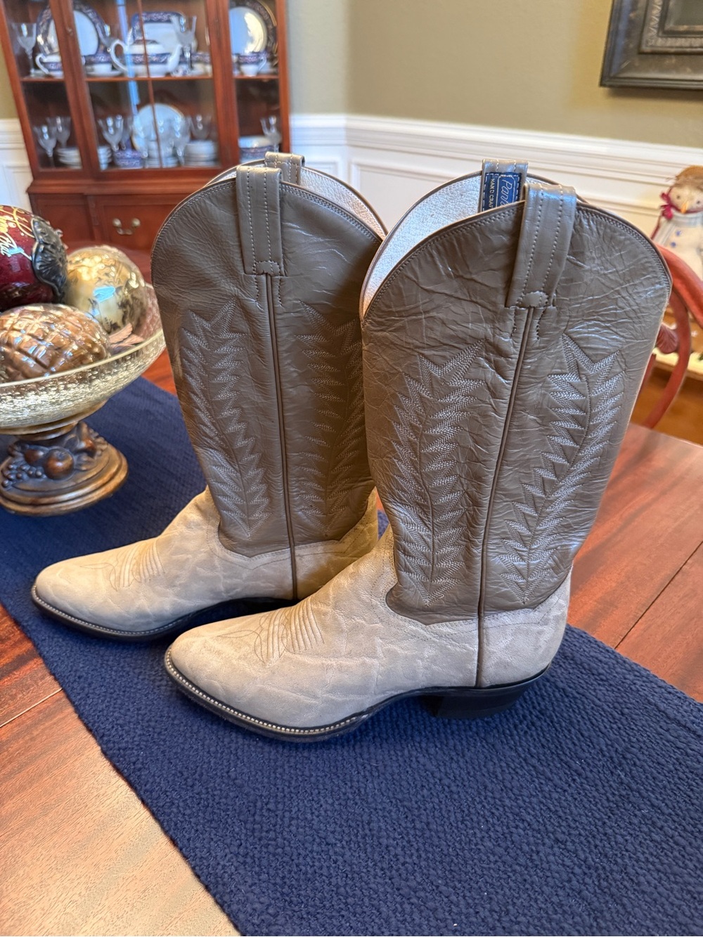 Vintage Panhandle Slim Elephant Cowboy Boots - men’s size 8.5D - Picture 6 of 14